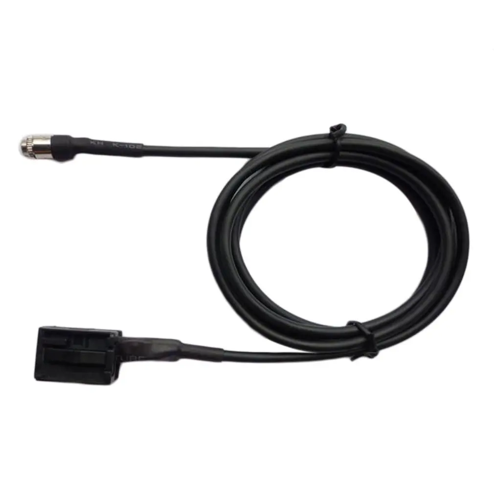 

1PC Car Accessory 1.5m 12p Female jack AUX Adapter Cable Input For BMW Z4 E84 E85 X5 E53 Free Shipping&Wholesale