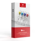 Набор одноразовых стерильных тату-картриджей и игл для тату-ручек, 20 шт.