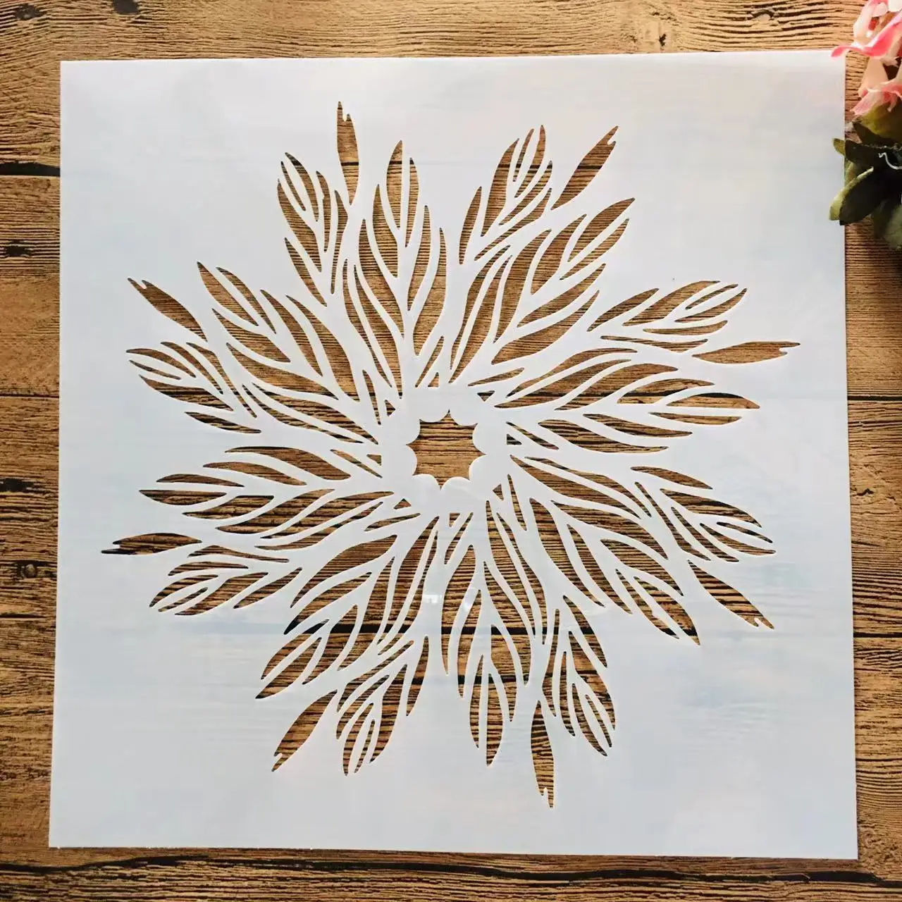 

30*30cm Big Geometry Octagon Flower DIY Layering Stencils Wall Painting Scrapbook Coloring Embossing Album Decorative Template