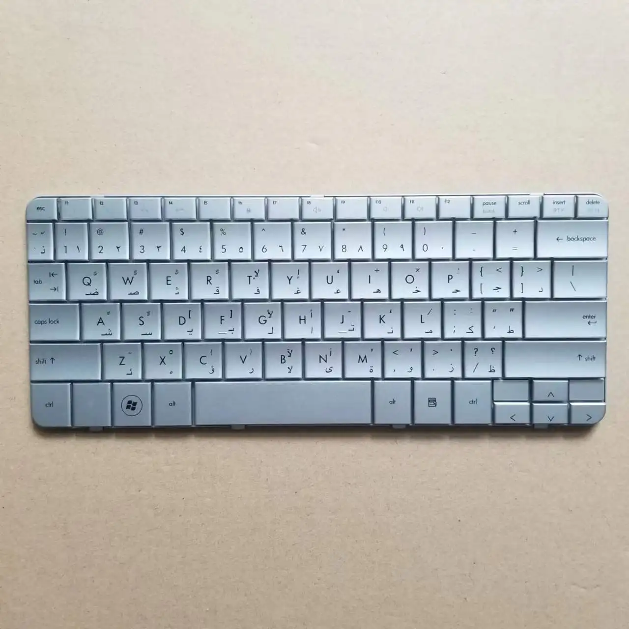 Новая арабская клавиатура AR для HP Pavilion DM1-1000 DM1 DM1-1027tu DM1-1005TU Silver AEFP6Q00210 FP6 без