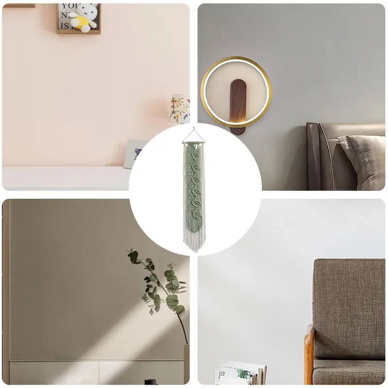 Настенное макраме Тканое искусство тканый элегантный тканный ковер с кисточками