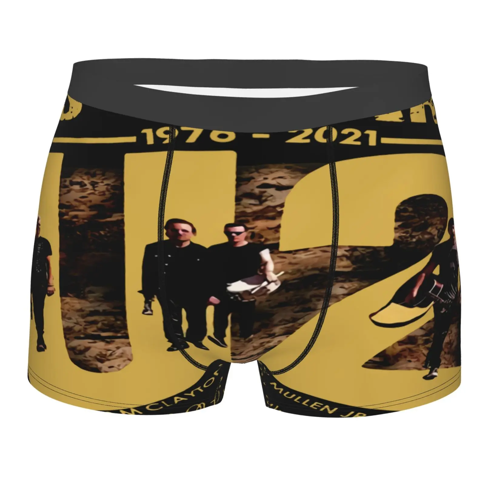 

Мужские и женские боксеры с карманом, черные длинные шорты-боксеры с карманом, 45 лет