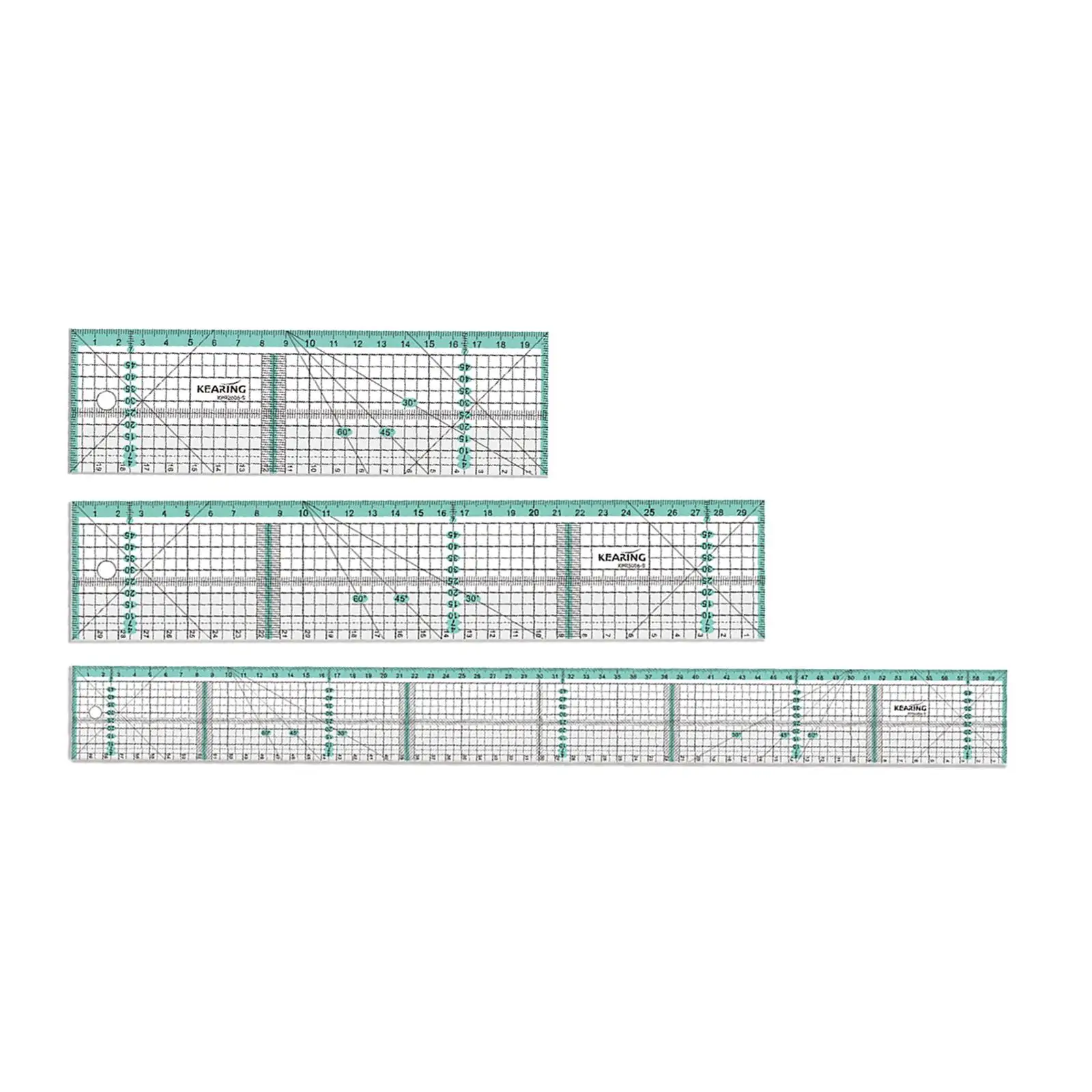 Измерительная швейная линейка Многофункциональная прозрачная для кожи