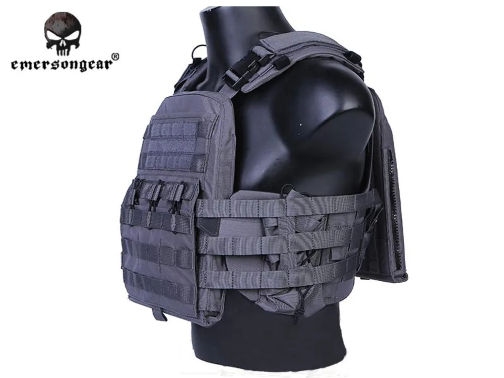 Emersongear-Cherry Plate Carrier тактический боевой жилет NCPC Wolf Grey EM7435