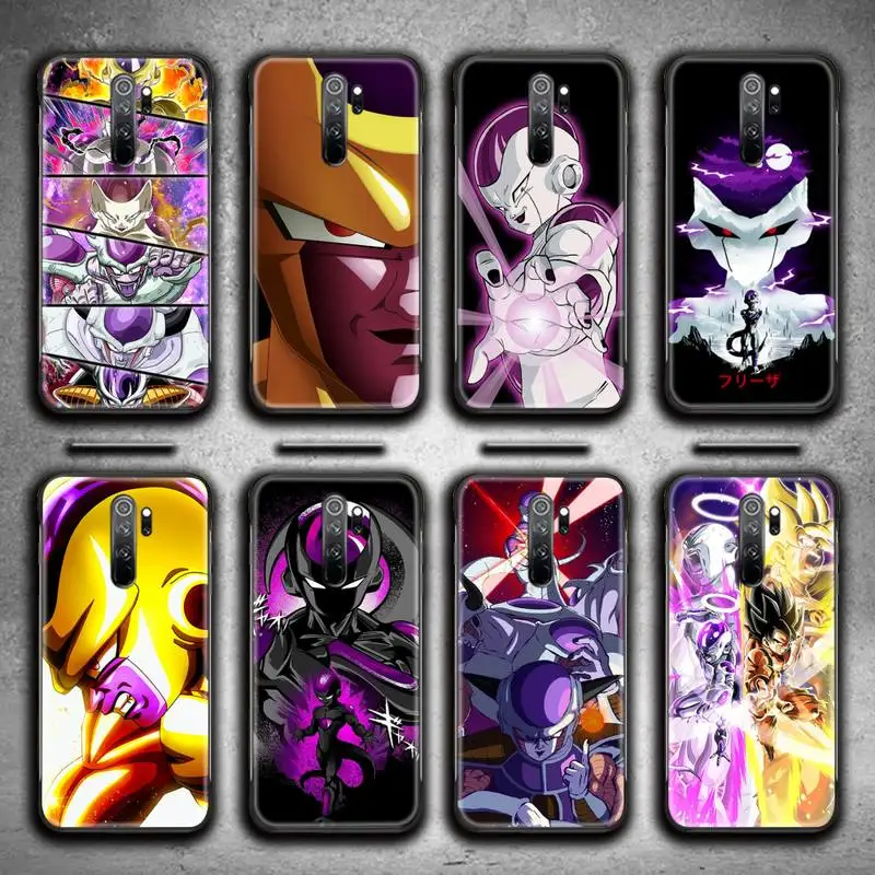 

Anime Dragon Ball Z Golden Frieza DBZ Phone Case for Redmi 9A 9 8A Note 11 10 9 8 8T Pro Max K20 K30 K40 Pro