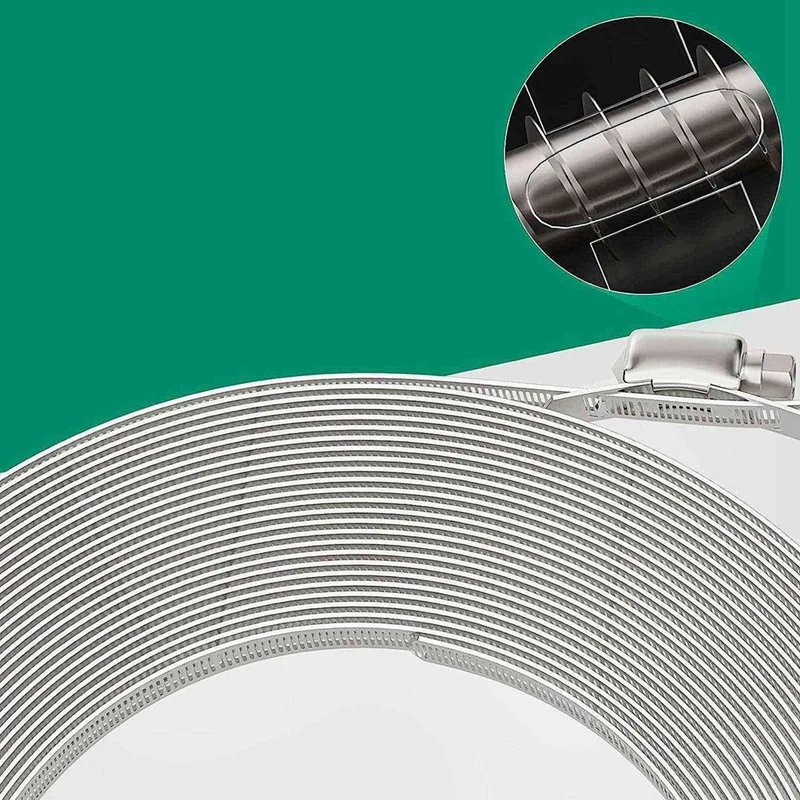 Зажим для шланга из нержавеющей стали 10 футов