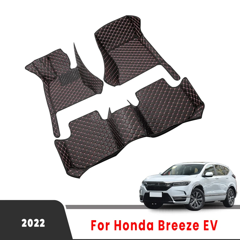 

Автомобильные коврики для Honda Breeze EV 2022, автомобильные аксессуары, кожаные коврики, Защитные чехлы для украшения интерьера, детали для салона, ножка