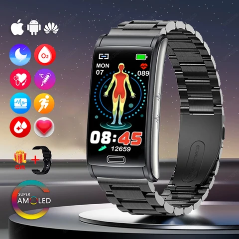 Смарт-часы Xiaomi с измерением уровня сахара в крови и ЭКГ