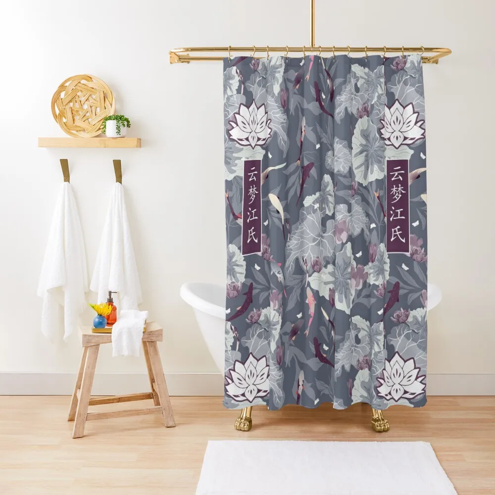 Водонепроницаемая занавеска для душа Yunmeng Jiang The Untamed [LOTUS PIER]