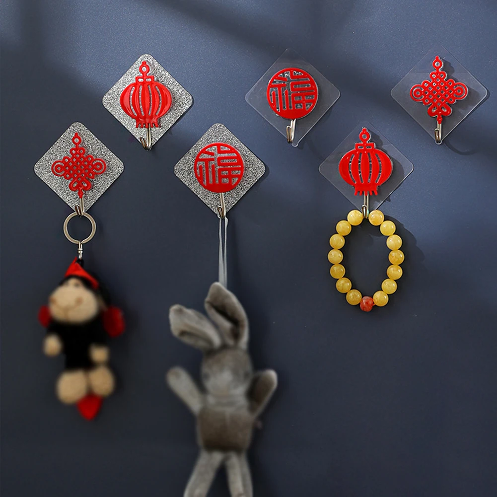 

1 PC Bathroom Hooks No-punch Hook Necessary Hook For Festivals Storage Supplies Punch Free Hook Strong Adhesive Hooks