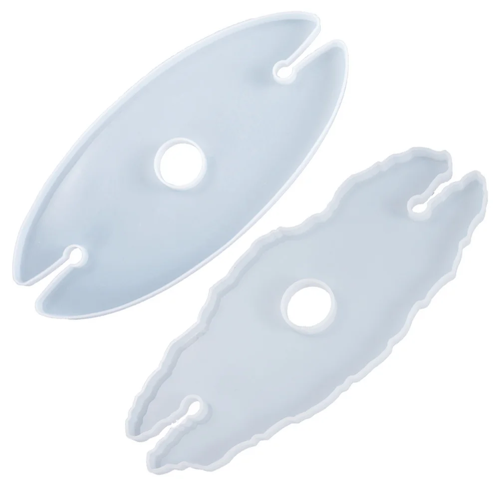 

2pcs Glass Holder Silicone Molds Epoxy Resin Butler Casting Molds Silicone Resin Molds for Bottle Holder Butler