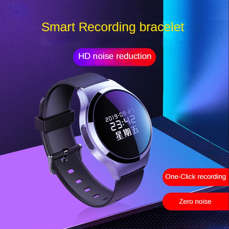 

Professional hd noise reduction watch recorder, voice to text, super long standby multi-function recorder MP3 player