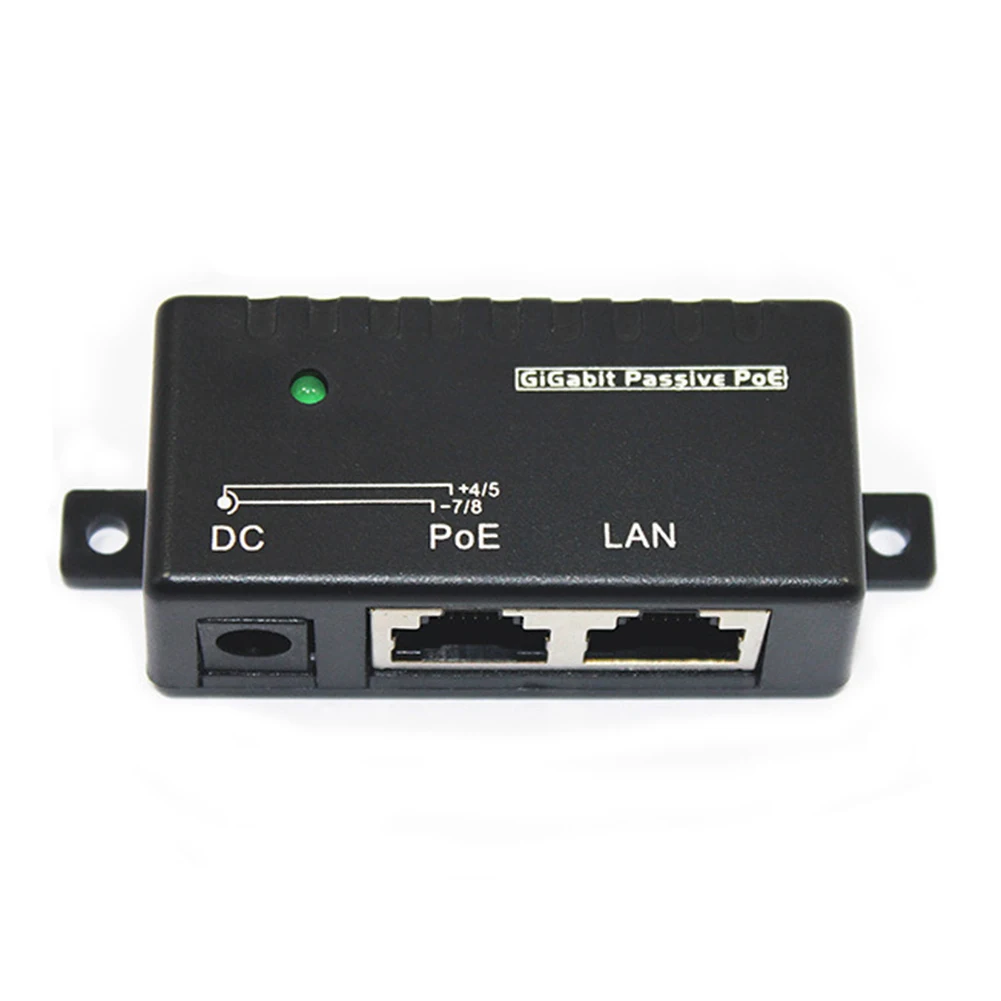 1000Mbps 5V 12V 24V 48V/1A POE Injector Power Splitter for IP Camera POE Adapter Module  Accessories