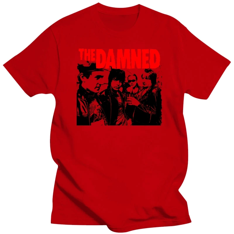 Футболка с капюшоном The Damned 1977 DMN подарочная черная