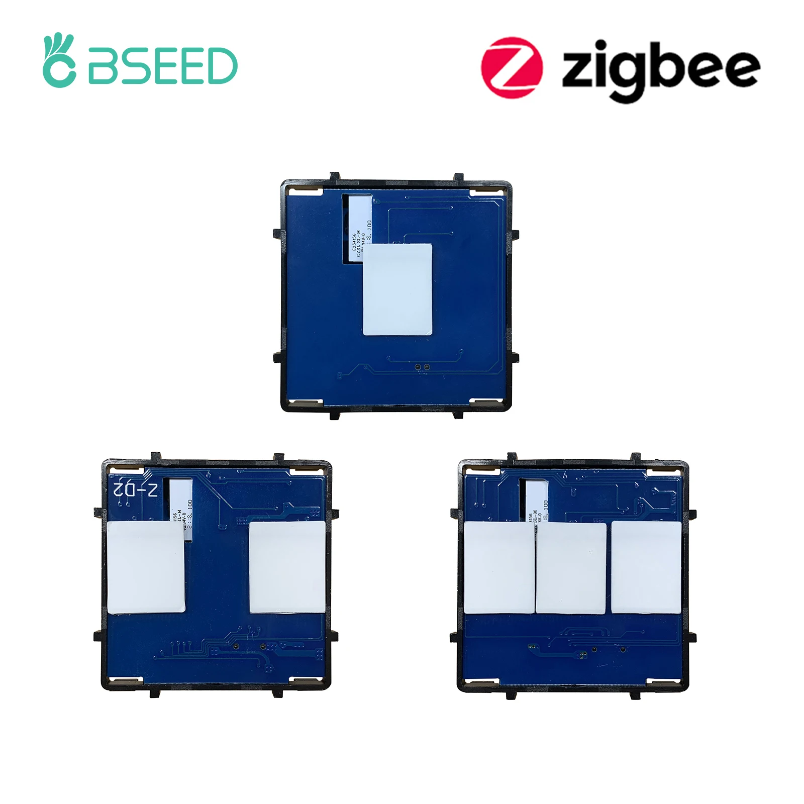 Настенный сенсорный переключатель BSEED Zigbee wi-fi 1/2/3 клавиши управление через