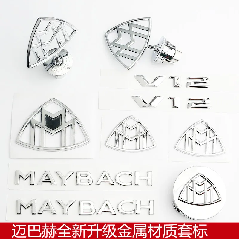 

Эмблемы mayбаха, металлические, боковые, с логотипом задней части для Gls, класс S400, S500, S600, W222