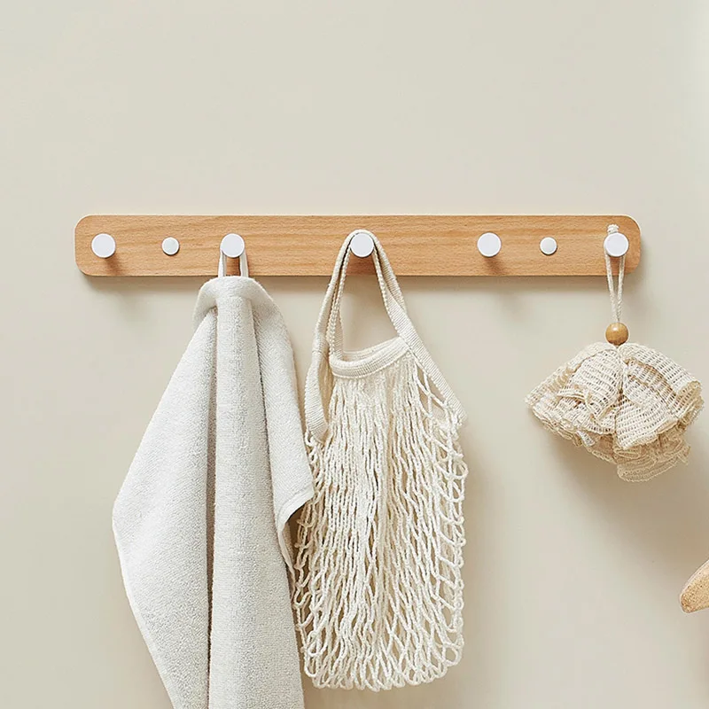 

Wall Coat Rack Suspension Entrance Hall Door Hanger Storage Shelf Corner Entrance Hallway Colgadores De Ropa Home Decor Item