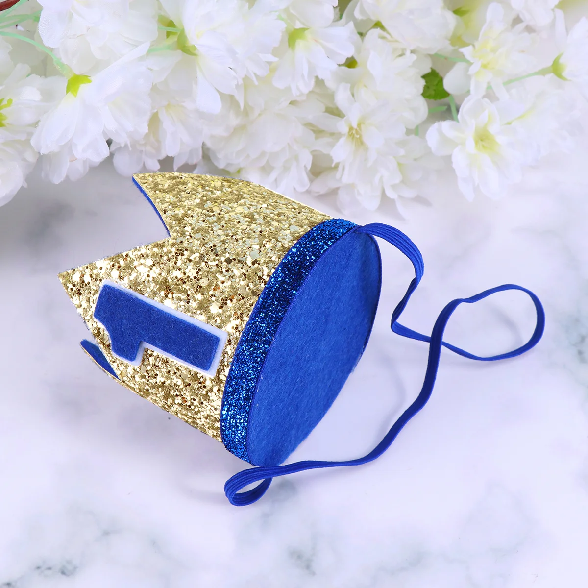 

1st Kids Birth Crown Kids Kids Birth Crown Blue 1 Number Printing Headdress Party Supplies