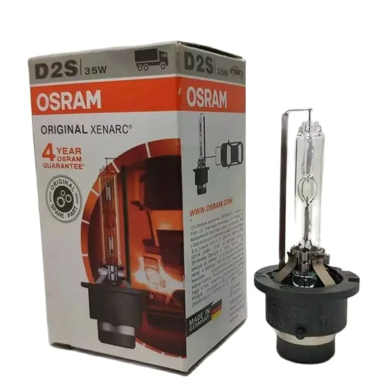 Фото Бесплатная доставка 1 шт. OSRAM D1S D2S D2R D3S D4S D4R D8S 35 Вт PK32d-5 оригинальная XENARC 4 года гарантии E1 DOT сделано в германии №2