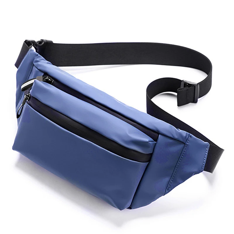 

Waterproof Man Waist Bag Fanny Pack Fashion Chest Pack Outdoor Sports Crossbody Bag Casual Travel Male Belt Bag Hip Waist Packs