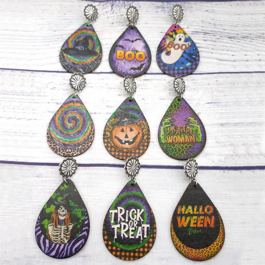 Женские винтажные серьги для Хэллоуина Серебристые в форме спиральной завязки