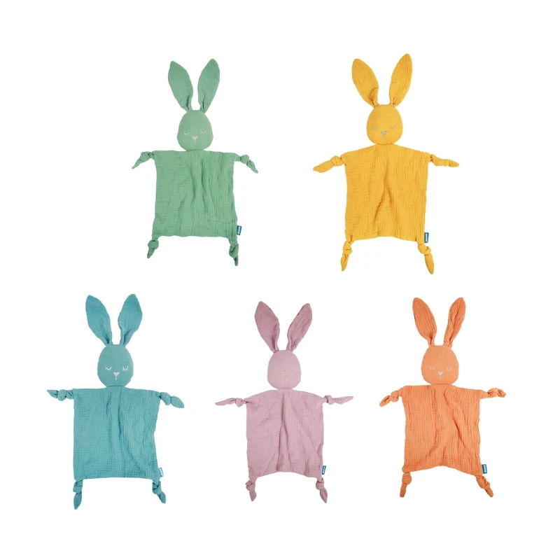 

Милый кролик детское успокаивающее полотенце мягкое Хлопковое одеяло для новорожденных детей