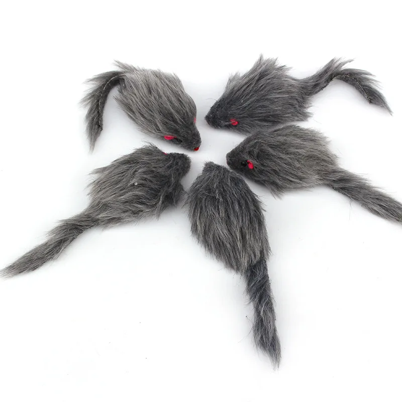

Cat toy plush rat tease cat toy Simulation mouse toy tease cat self hi pet toy cat toys cat accessories pet
