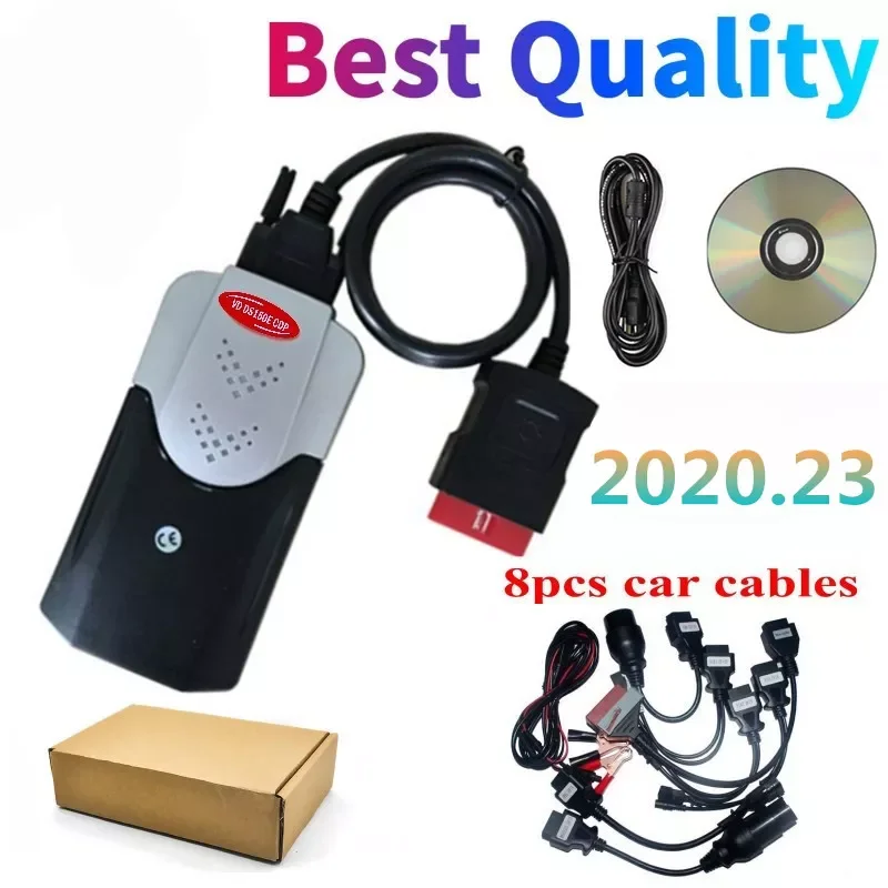 

NEW2023 2022 NEW VCI 2020.23 VD DS150E CDP vd tcs cdp pro plus bluetooth for delphis obd2 diagnostic tool with new relays with u