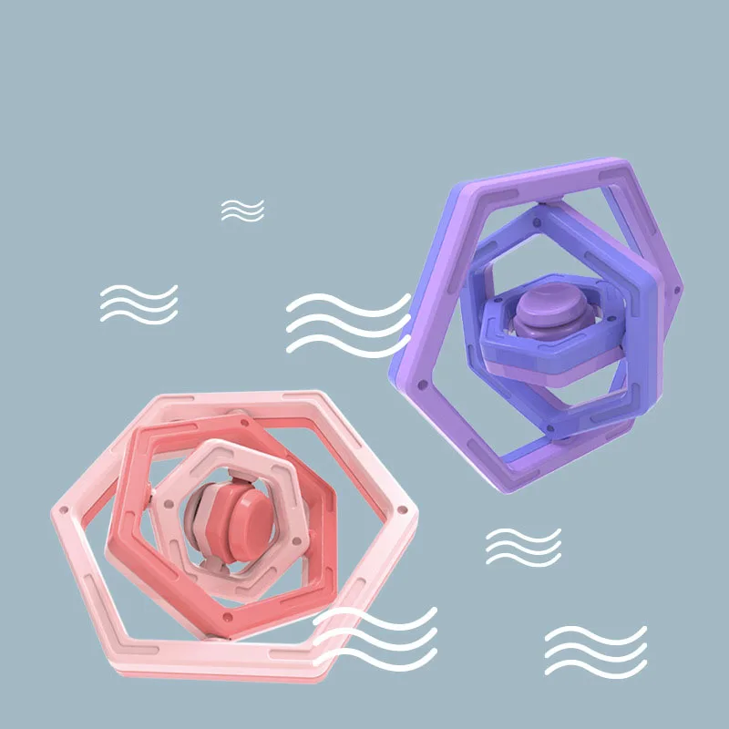

New Anti-Stress 3D Flip Finger Spinner Toys