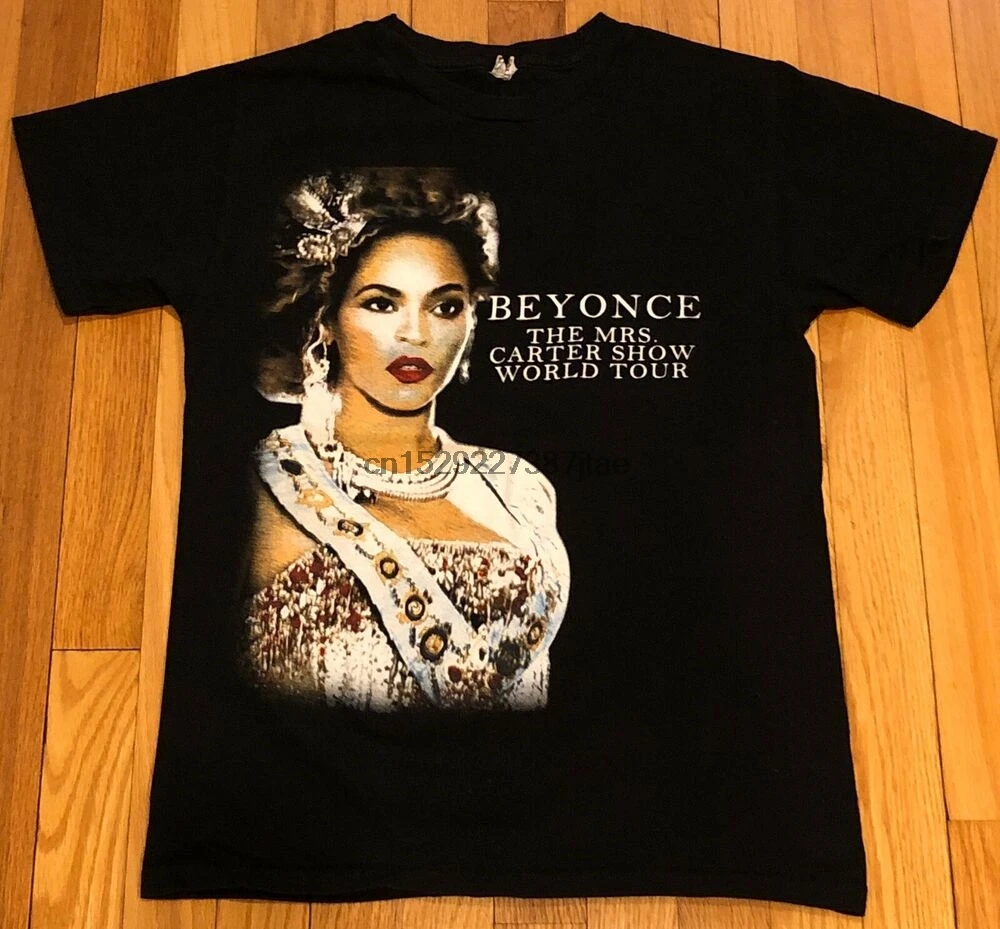 

2022 013 The Mrs. Carter Show World Tour Black T-Shirt Size Small FREE SHIP