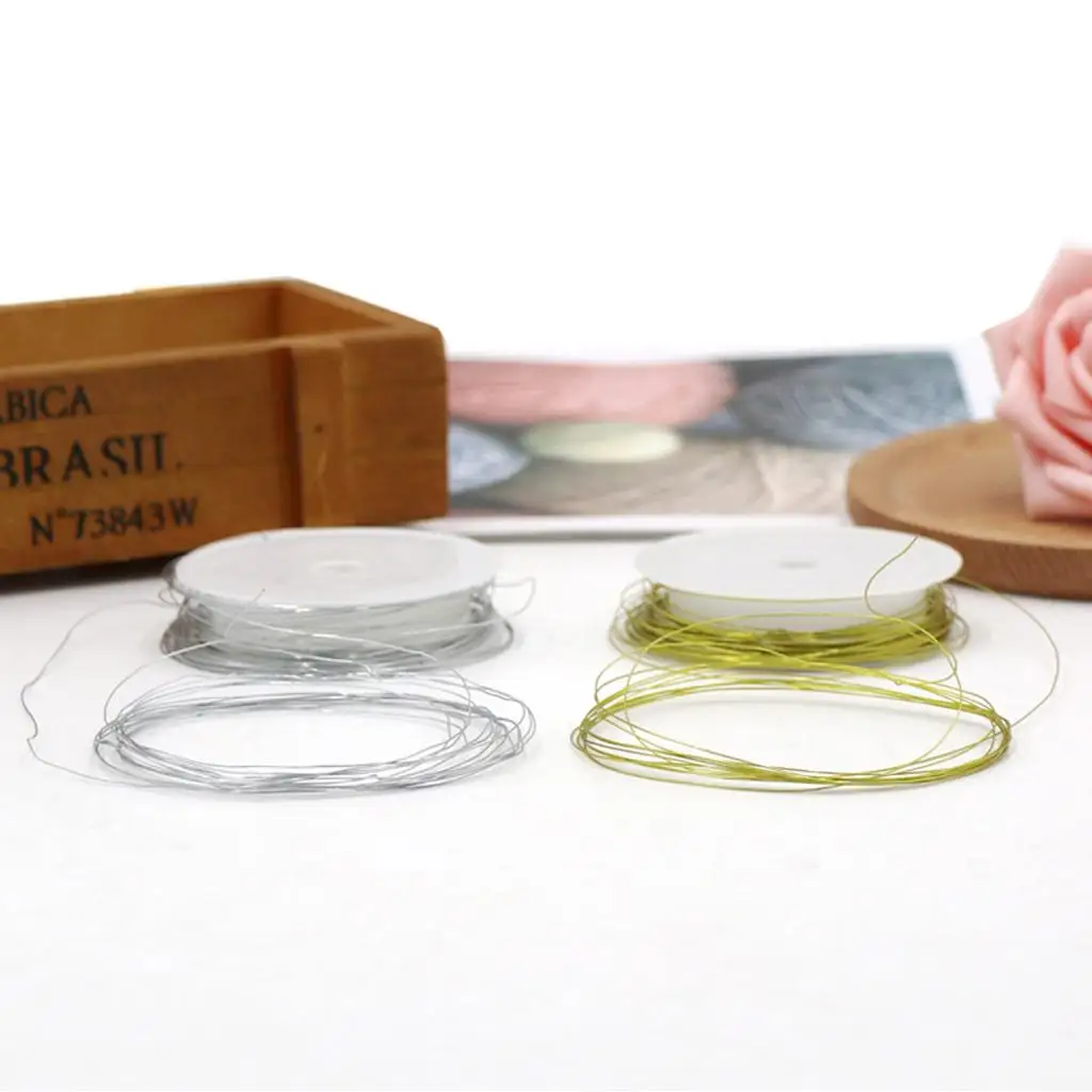 

11 Yard / Roll Metal Craft Iron Wire for Bracelet Necklace Jewelry Supplies