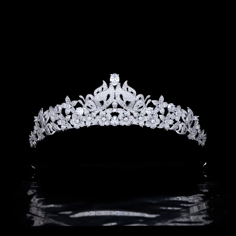 Wedding Vintage Headwear Bride Wedding Wedding Hair Accessories Zircon Crown Princess Birthday Crown Wedding Accessories