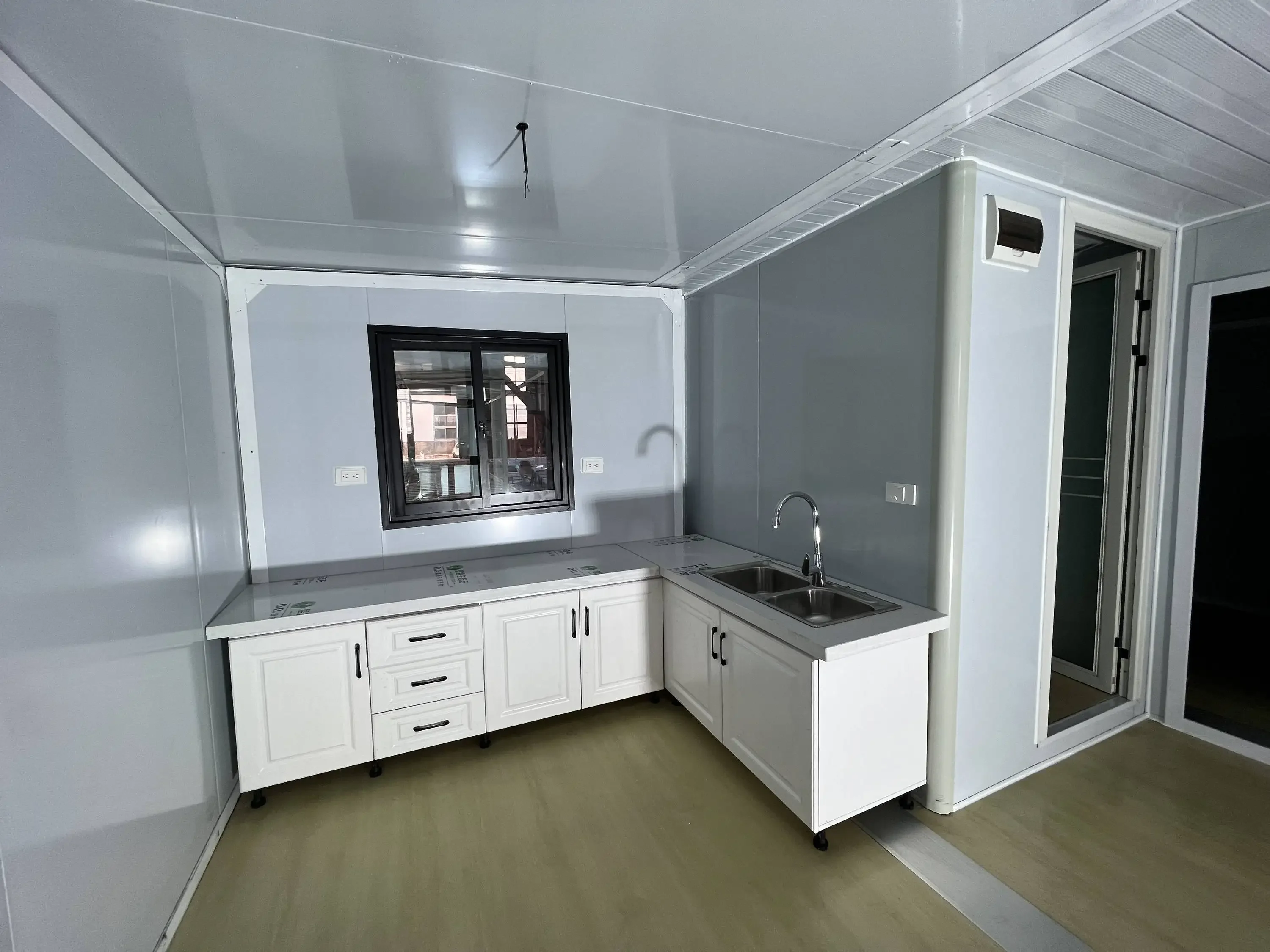 Модульный мобильный дом 20/40 футов сборный крошечный складной для гостиной