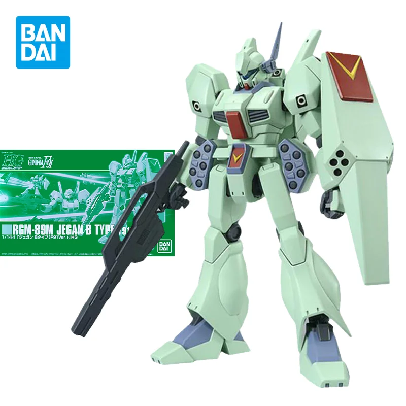 Anime Figure Hguc 1/144 Rgm-89r Jegan B Type F91 Ver Pb Action Figures Toys Gifts For Kids
