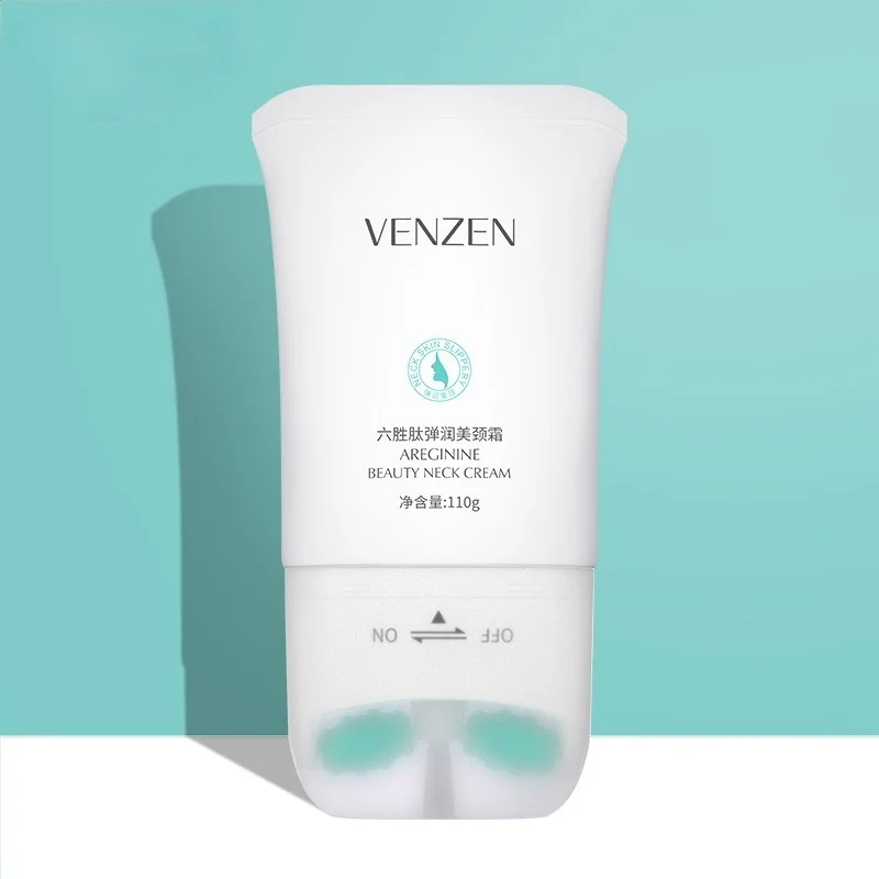 

Double Roller Massage Areginine Beauty Neck Slippery Cream Whitening Anti Aging Wrinkle Moisturizing Skin Care