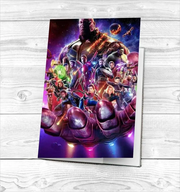 Обложка на паспорт Супергерои Вселенной Marvel - Мстители № 12 |