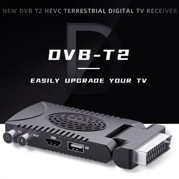 Фото 2026 Испания DVB-T2 H.265 1080P HD TDT Европейский эфирный ТВ-ресивер-декодер с EPG, мини-Scart для Италии, Франции, Польши с поддержкой YouTube №2