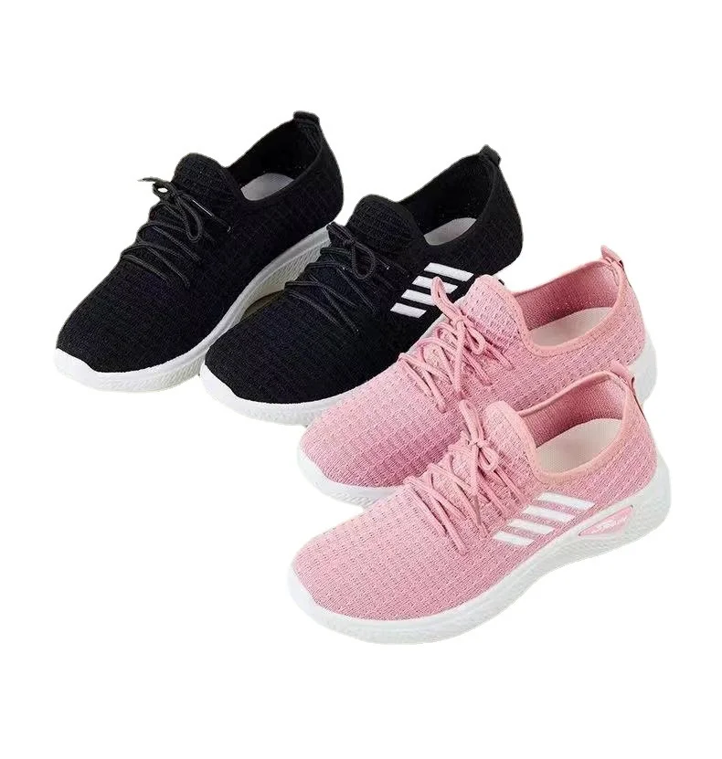 Breathable Mesh Platform Sneakers Women Slip on Soft Ladies Casual Running Shoes Woman Knit Sock Shoes Flats tenis feminino