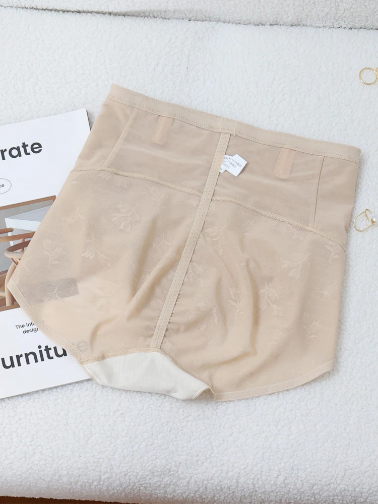 Роскошные плавающие трусики Meizhong с завышенной талией цветочным кружевом