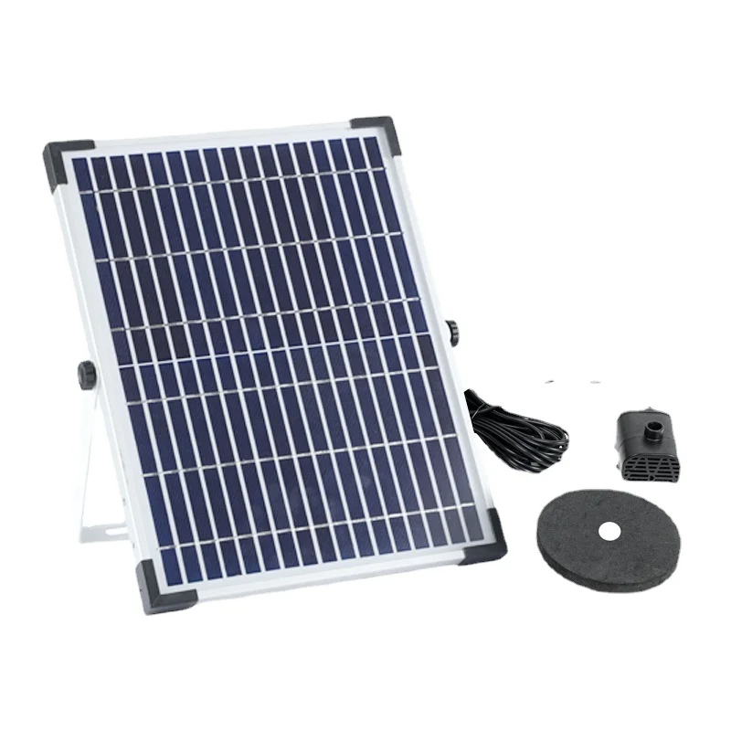 Solar Fountain Power Water Pump Garden Pool Pond Solar Panel Fountain Floating Outdoor Garden Decoration Waterfall