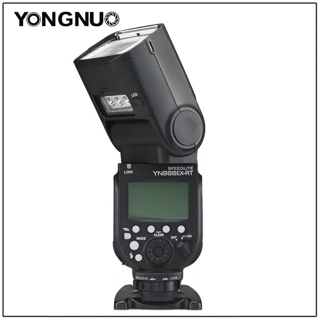 Беспроводная светодиодсветильник вспышка YONGNUO YN968EX-RT TTL Speedlite Master HSS для Canon 700D 1100D