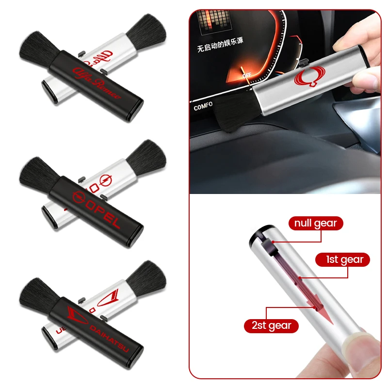 Выдвижная щетка для чистки автомобиля приборная панель кондиционера Volkswagen VW Polo