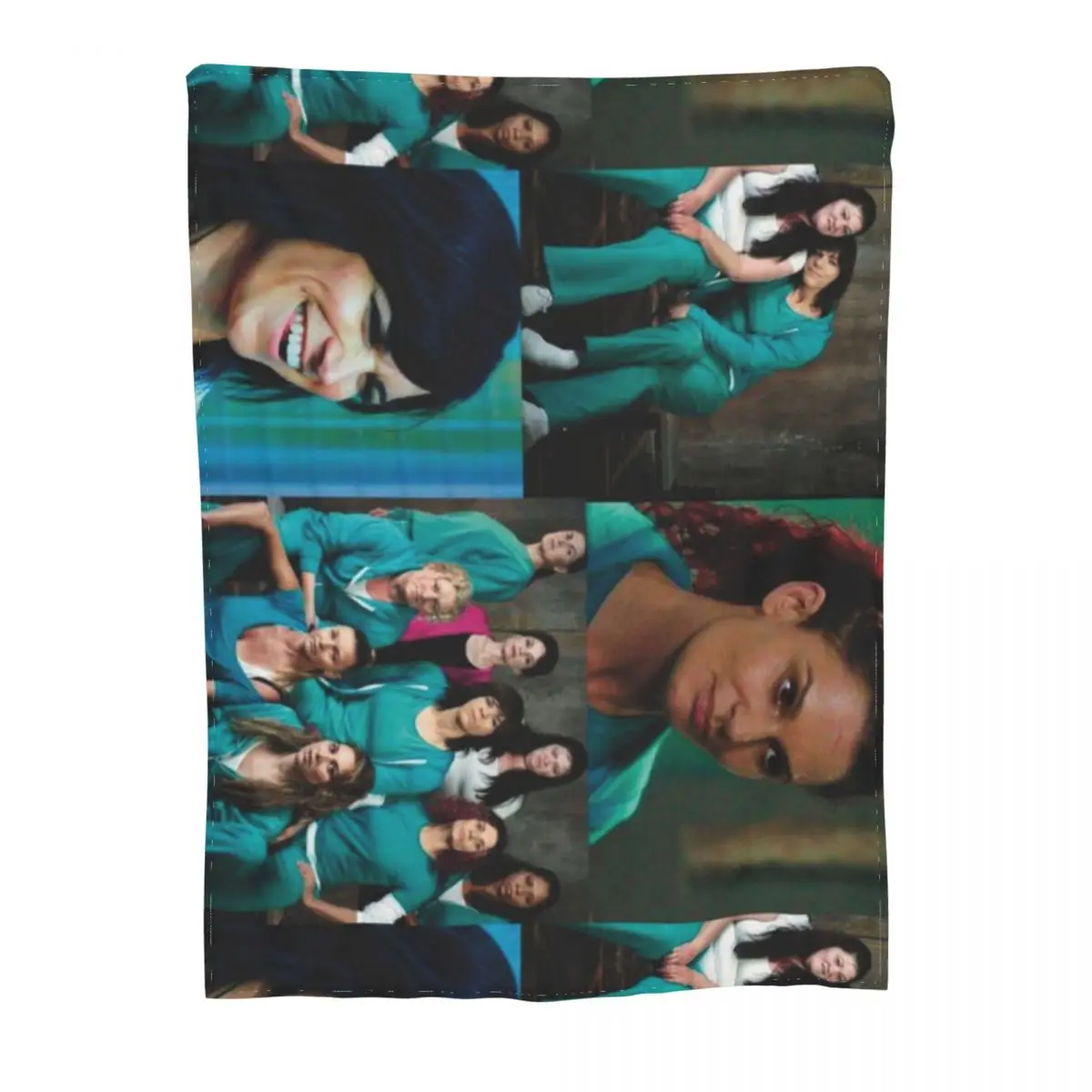 Ультрамягкое Флисовое одеяло Wentworth с коллажем