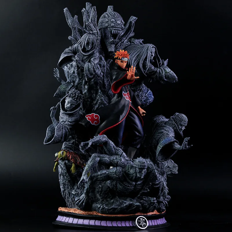 Экшн-фигурка Наруто шипудэн Акацуки боль аниме модель GK 41 см ПВХ Figma Изысканная