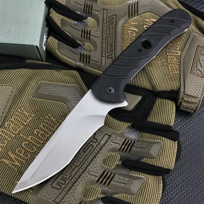 

CRKT 7160 Pocket Folding Knife 3.54''\ 8Cr13Mov Blade G10 Handle Edc Self defense Outdoor Rescue Combat Knives Traveling Navajas