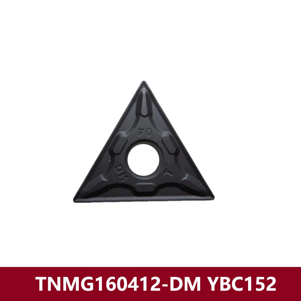 TNMG160404-DM YBC152 Оригинальный TNMG331-DM Токарный резец с ЧПУ TNMG1604 TNMG 160404 DM Твердосплавные
