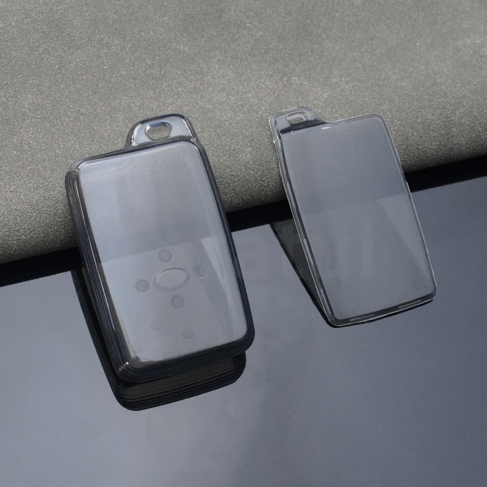 

Прозрачный держатель для смарт-ключа из ТПУ, защитный чехол для дистанционного ключа автомобиля, чехол для Toyota Avalon Camry Corolla Yaris, автоаксессуары