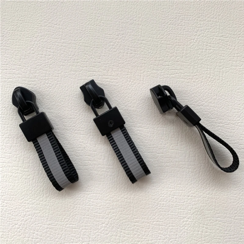 10 шт. 5 # ленточный шнур съемник молнии для нейлоновой ленты печатная бирка