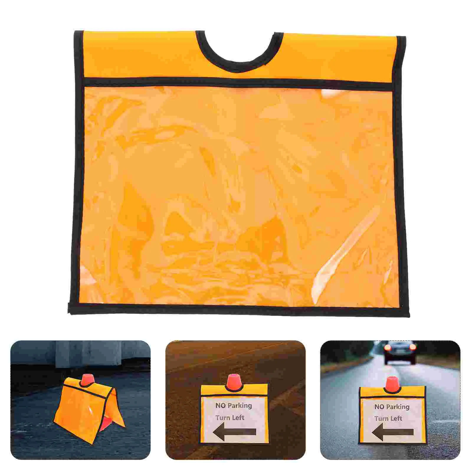 2 шт. конические дорожные офисные знаки строительные рукава чехлы с конусом для