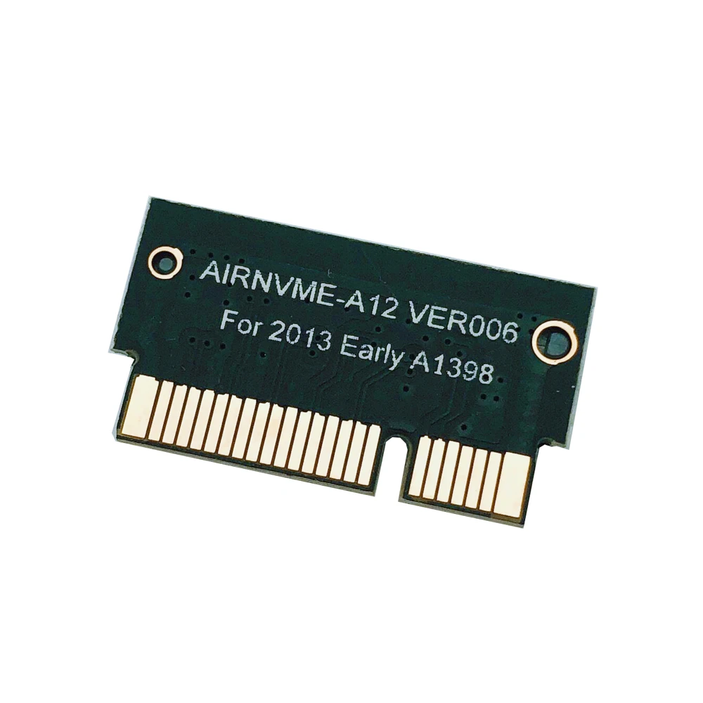 Адаптер SSD NVME 50 шт. для MacBook Pro ранняя 2013 A1398 Macbook 2012 A1425 MC975 MC976 MD212 MD213 ME662 ME664/665
